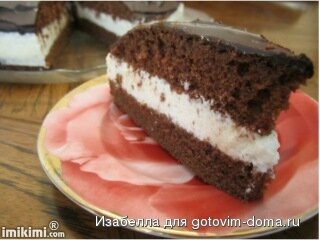 Шоколадный торт "Чернявка"
