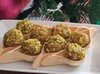 Закусочные Конфетки с голубым сыром и инжиром