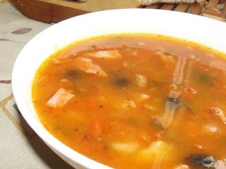 Солянка сборная мясная