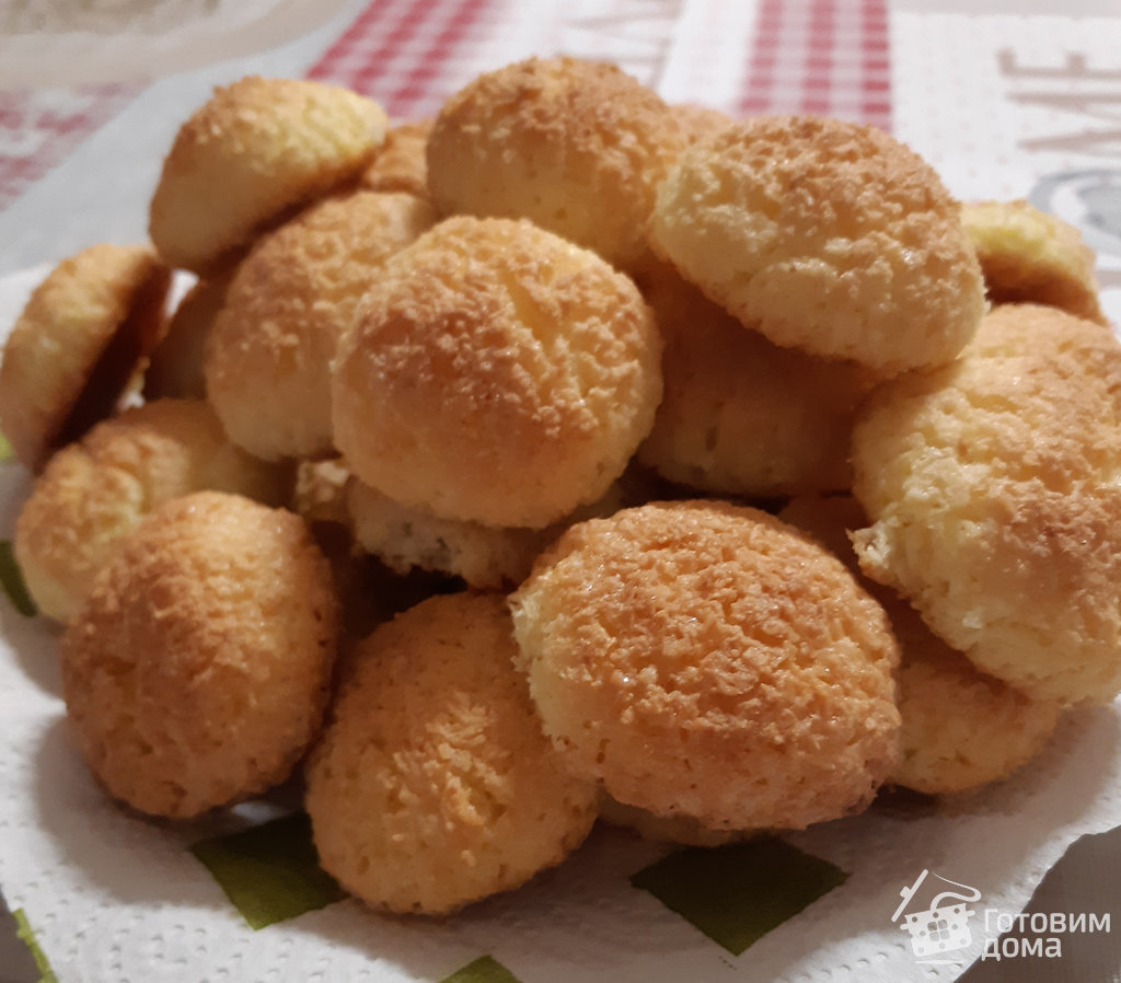 Кокосовое печенье без муки и яиц