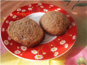 Банановые печеньки