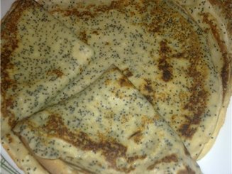 Французские маковые блинчики
