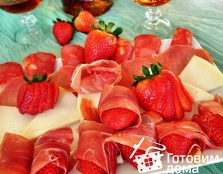 Хамон с клубникой (Jamon con fresas )