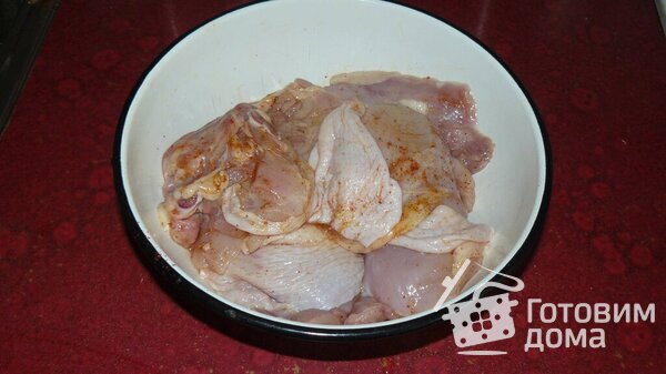 Запеченная курица с кольраби фото к рецепту 1