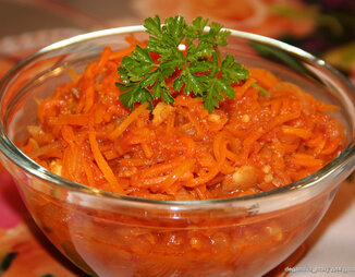Домашняя морковь по-корейски (с русским акцентом)
