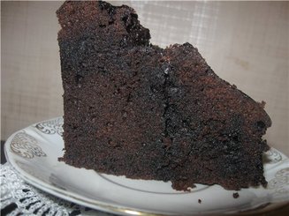 Шоколадные пирожные с пропиткой