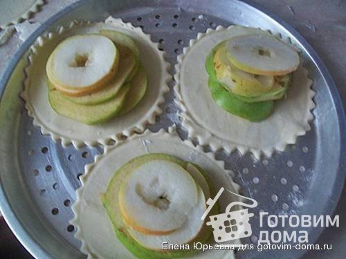 Яблочно-грушевые пирожные фото к рецепту 2