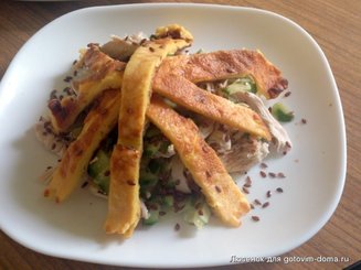 Салат "Куриная горка"