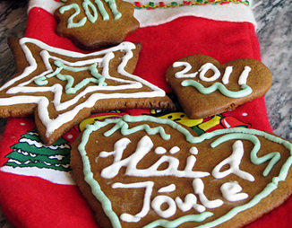 Piparkook, рождественское эстонское печенье