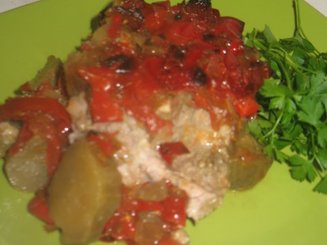 Баклажаны с мясным фаршем по-турецки