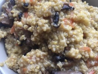 Пшеничная каша с грибами "Вкуснотеево"