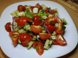 Salad-e Shirazi - иранский салат "Ширази"