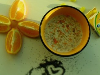 Маковая овсянка с лимоном