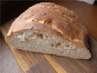 Хлеб с овсяными хлопьями