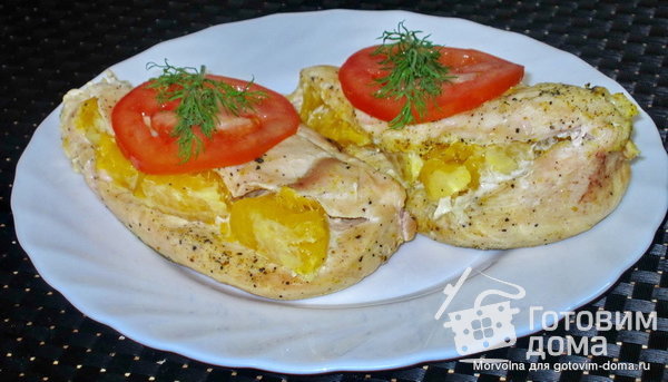 Курятина, запеченная с апельсинами фото к рецепту 2