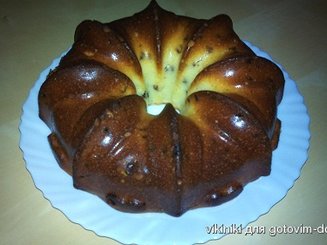 Кекс "Творожный с изюмом" по ГОСТу