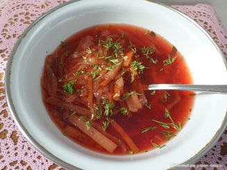 Борщ диетический