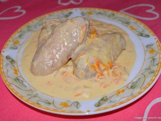 Курочка в сырном соусе