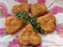 Хрустящие "сердечки" с сырной начинкой от maaarushka Хрустящие "сердечки" с сырной начинкой от maaarushka