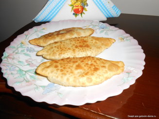 Пирожки тонкие с картофелем постные