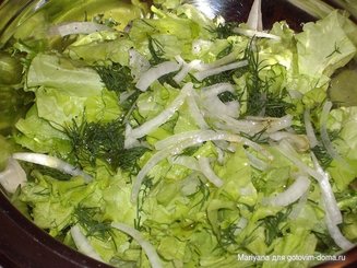 Марулосалата (Салат из зелёного салата)