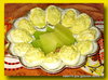 Яйца, фаршированные редькой