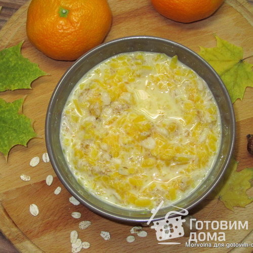 Каша тыквенная с овсянкой