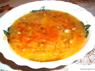 Сырные щи