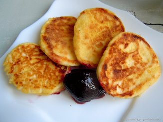 Сырники с кукурузной мукой