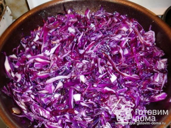 &quot;Осенний вальс&quot; красная капуста тушеная со сливами фото к рецепту 1