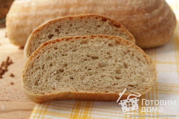 Хлеб с гречневой мукой фото к рецепту 1
