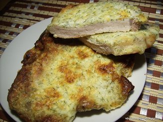 Запеченная свинина с пармезаном
