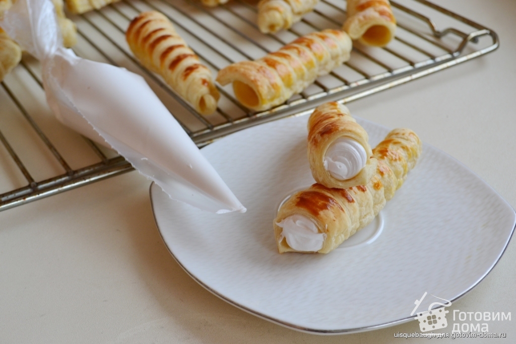 Трубочки С Белковым Кремом Купить