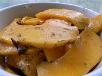 Маринованная тыква