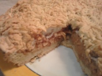 Яблочный пирог с белковой начинкой