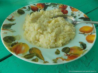 Молочная пшенная каша