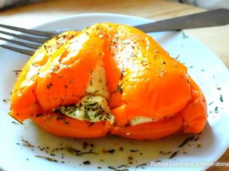 Три закуски из сыра Фета и перца