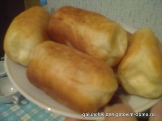 Оригинальные пирожки (творожное тесто)