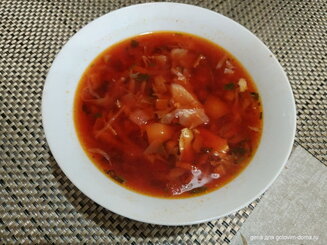 Борщ "Копчёный"