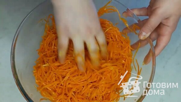 Рецепт морковки по-корейски фото к рецепту 14