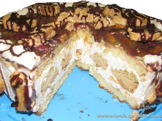 Торт "Птичье молоко" классический вариант