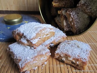 Рождественское  немецкое печенье "Mini-Stollen"