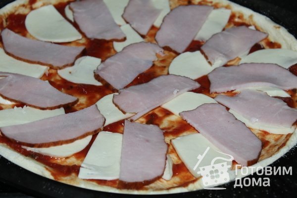 Пицца с окороком по-махеевски фото к рецепту 5
