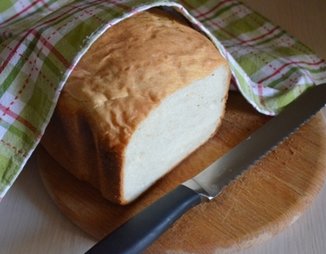 Кефирно-яичный хлеб