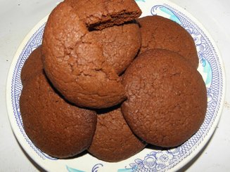 Ароматное шоколадное печенье