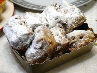 Рождественское  немецкое печенье "Mini-Stollen"