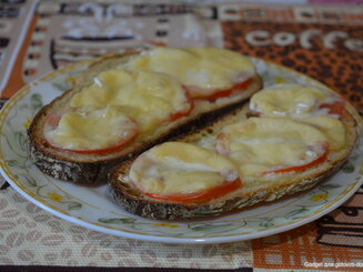 Потапцы с помидорами