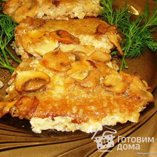 Бандуряники с грибами