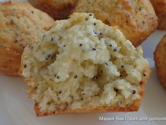 Банановые маффины с кусочками шоколада