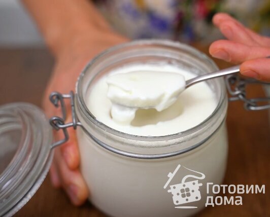 Йогурт без специальной закваски и йогуртницы фото к рецепту 4